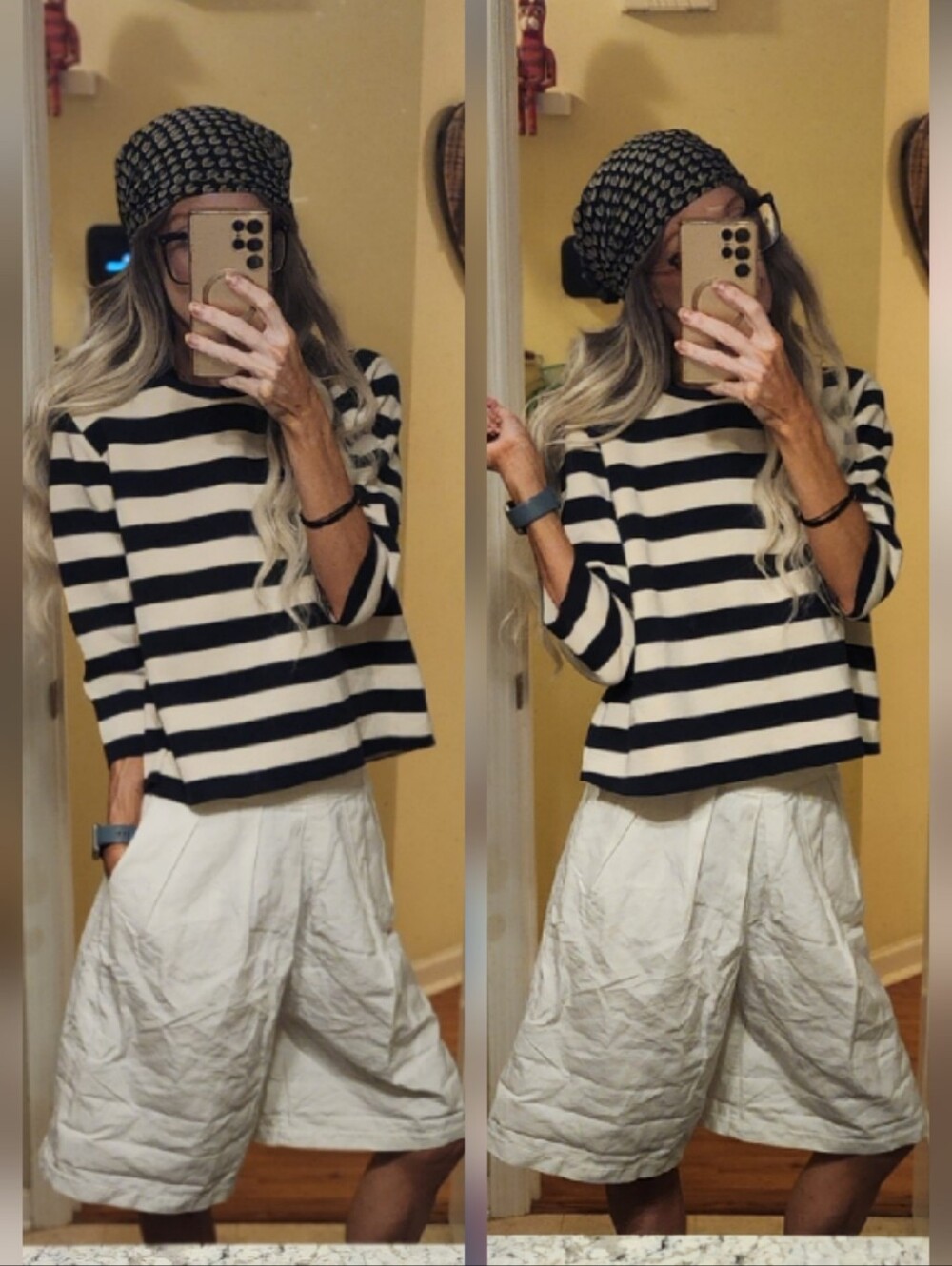 Ann Taylor Nautical Stripe Top